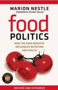 Cover of Food Politics, a book by Marion Nestle
